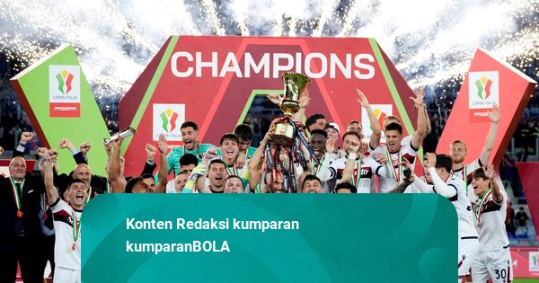 Bologna Juara Coppa Italia Usai Tekuk AC Milan, Sudahi Dahaga 51 Tahun