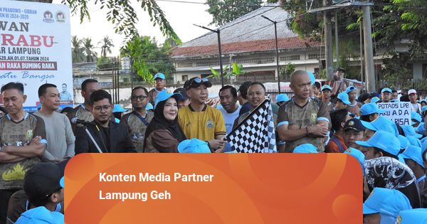 Pemkot Bandar Lampung Gelar Jalan Sehat dan Senam Disabilitas pada HUT ke-343