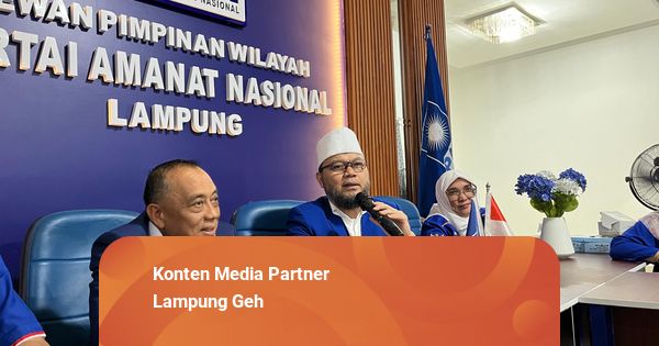 Struktur Baru PAN Lampung 2025–2029, Targetkan Kursi Pimpinan DPRD