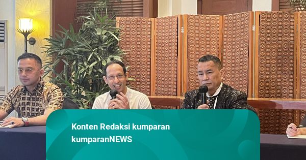 Didampingi Hotman Paris, Nadiem Bicara soal Pengadaan Pc Chromebook