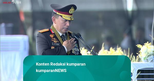 Kapolri di HUT Bhayangkara: Kritik Keras Masyarakat Jadi Bagian Perbaikan Kami