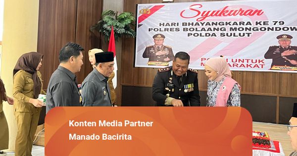 Bupati Beri Apresiasi ke Polres Bolmong Saat Peringatan HUT ke-79 Bhayangkara