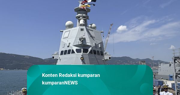 TNI AL Punya Kapal Fregat Baru KRI Brawijaya-320, Perkuat Koarmada II